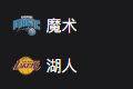 周四篮球309NBA：魔术VS湖人