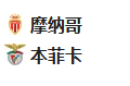 周三011欧冠 摩纳哥VS本菲卡