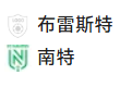 周日020法甲 布雷斯特VS南特