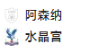 周三005 英联赛杯 阿森纳 VS 水晶宫