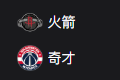 NBA篮球周二303 火箭VS奇才