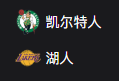竞彩NBA篮球周四312：凯尔特人VS湖人