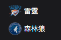 竞彩篮球周四304：雷霆VS森林狼