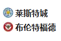  2025/2/22 4:00   周五006 英超 莱切斯特城VS布伦特福德