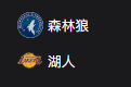 竞彩NBA篮球周四309：森林狼VS湖人
