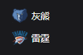 NBA 灰熊VS雷霆、周二304 美职篮 孟菲斯灰熊VS俄克拉荷马城雷霆 2025/4/23 7:30